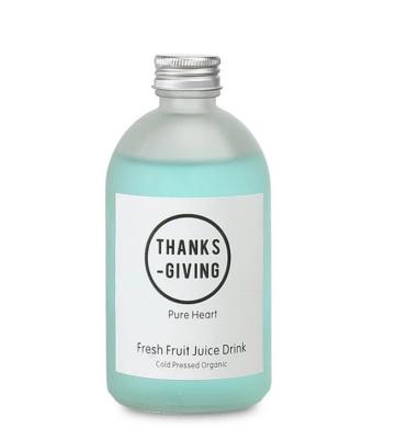 China 150ML 280ML 350ML 500MLcheap Sustainable Price Frosted Glass Juice Bottle for sale