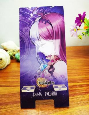 China Custom Printing Acrylic Phone Holder Character Plastic Acrylic Display Stand for sale