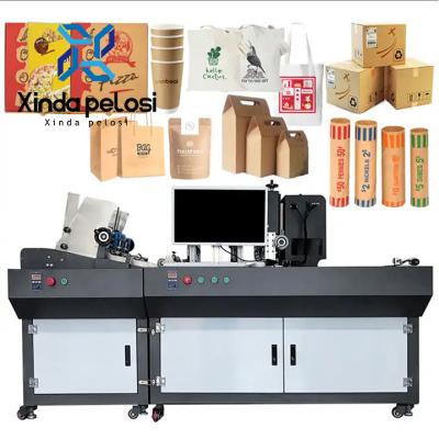 China Single Pass Digital Pouch Printing Machine For Paper Cup High Productivity for sale