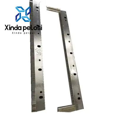 China Cusomized Sharp Knife Bag Making Machine Parts Blade Cutting Plastic Bags for sale