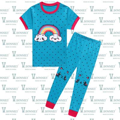 China Breathable Kids Sleepwear Clothing Sets Pajamas Bag Wholesale Quantity Winter Cotton Custom OEM Customized Item for sale