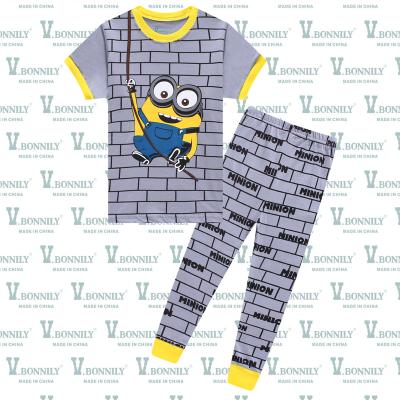 China Breathable Kids Sleepwear Clothing Sets Pajamas Bag Wholesale Quantity Winter Cotton Custom OEM Customized Item for sale