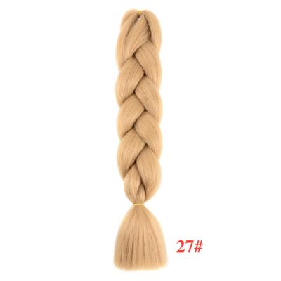 China Cheap Synthetic Jumbo Hair Ombre Braiding Hair Daily Decoration Synthetic Fiber For Box Braids Twist Braiding Decoration Wholesale for sale