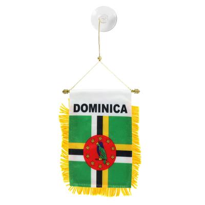 China Health Care Institute Custom Logo Canvas Wall Hanging Blank Banner Hanging Pennant Flag Sublimated Printing Plain Cotton for sale