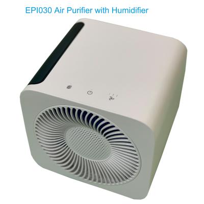 중국 데스크탑 Hepa 가습기 정수기 PP + HEPA + UV 필터 저소음 45dB/A 공기 청정기 및 가습기 판매용
