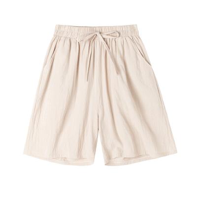 China Lady's Breathable Clicative Cotton Shorts Pants New Best Breathable Beauty Plus Size Summer Women's Shorts for sale