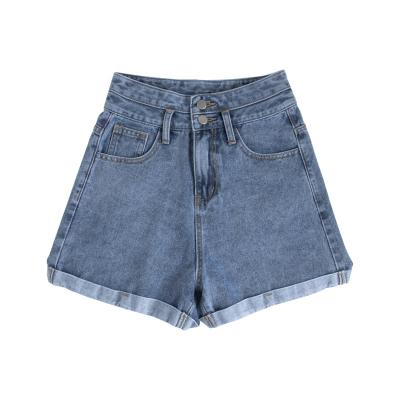 China Designer Hot Breathable Custom Logo Casual Lady Pants Denim Jean Shorts Women Clothing Fashion Street Sale for sale