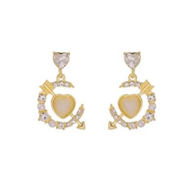 China Wholesale TRENDY Stud Earrings Fashion Style Women Gold Stud Earrings Korean Jewelry for sale