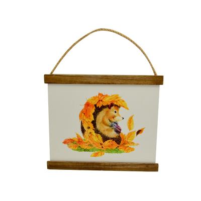 China New Arrival Home Craft Art Wall Painting Living Room Wooden Frame Picture Wholesale Painting Decor for sale