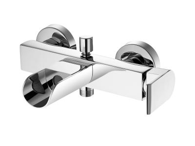 China Waterfall Bath Tap Bath Mixer Tap Wall Mounted Tap Bath For Bathroom LED for sale