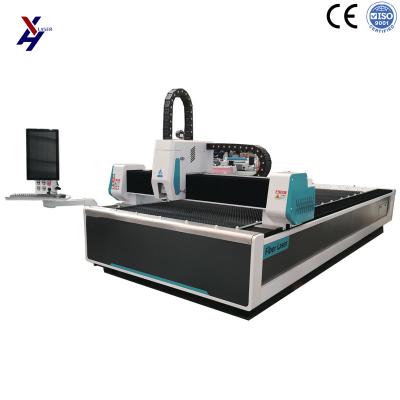 China 3000*1500 CNC Fiber Laser Cutter 1000W 2000W 3000W Single Table for Metal for sale