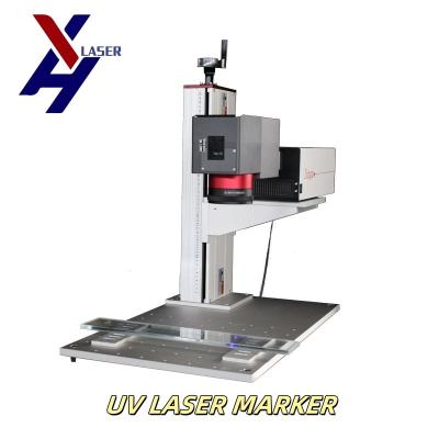 China High-Precision UV Laser Marking Machine with 5W/10W Power and Gobos Capabilities for sale