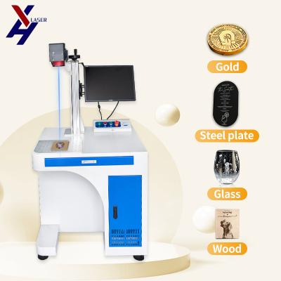 China 2.5D Mopa Jpt Raycus Max Jpt Laser Marking Machine M7 for Jewelry Metal Gold for sale