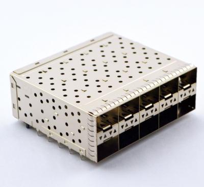 China 2132403-1 2132403-2 RA do RCP W/CAGE 2X5 200P da CONEXÃO SFP+ à venda