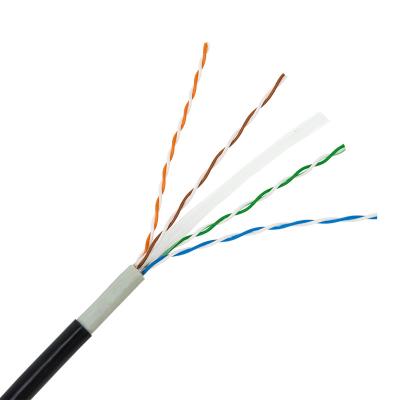 China Copper/Since Outdoor High Speed Ethernet Cable Lan Cable Twisted Pair Utp 23awg Cat6a Cat6 Cat5e Since Waterproof CCA Cable 1000ft for sale
