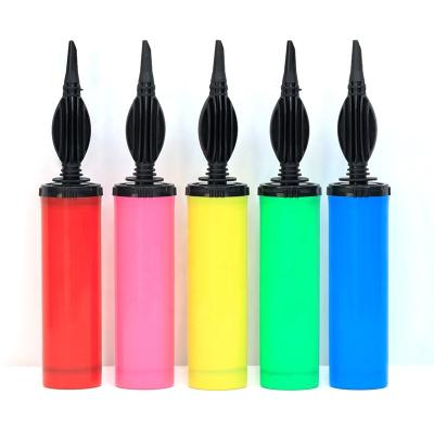 China Festival Stuff Foil latex balloon bobo helium balloon machine inflator hand air manual hand balloon pump for sale