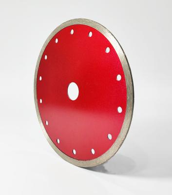China Stable quality Cold Press Continous Rim Diamond Circular Cutter Blade Wet Cutting for Masonry Concrete Granite for sale