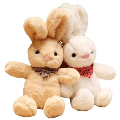 China Wholesale Custom Hot Selling Kids Gift Cute Stuffed Doll Plush Doll Toy Rabbit Manufacturer For Kids Baby Gift for sale