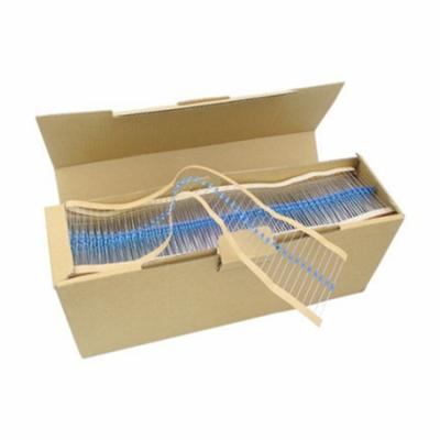 China Resistor 1/4W 1% five-color standard metal film ring 1K 2K 4.7K 10K 100K 10R 100 Oh1m 0R for sale