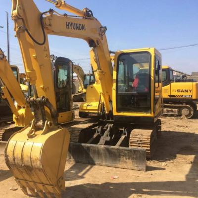 China Construction works 100% Originally Made in South Korea Hyundai 80-7 Small Size Used Hydraulic Pump Excavator for sale
