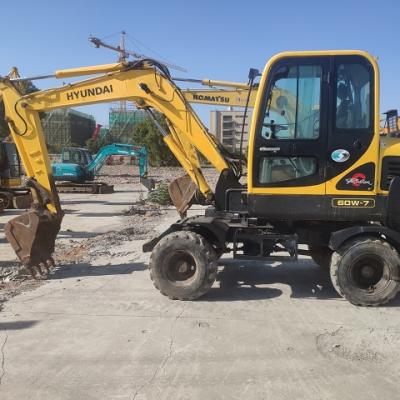 China Construction works 100% Originally Made in South Korea Hyundai 60-7 Small Size Used Hydraulic Pump Excavator for sale