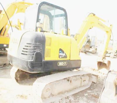 China Construction works 100% Originally Made in South Korea Hyundai 80-7 Small Size Used Hydraulic Pump Excavator for sale