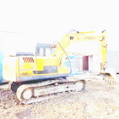 China Construction works 100% originally made in South Korea Hyunda1 150-7 small size used hydraulic pump excavator for sale