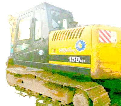 China Construction works made in south korea used small size hyunda1 150-7 second hand hydraulic excavator in good condition with hammer for sale