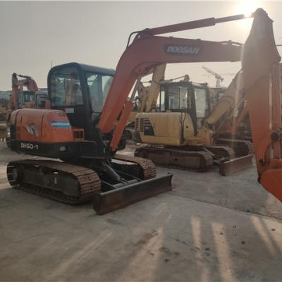 China Construction works 100% Originally Made In South Korea Small Size Doosan DH 60 Used Hydraulic Pump Excavator for sale