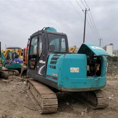 China Construction works Originally built in Japan K0belco 75-8 small size used hydraulic pump excavator for sale