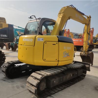 China Construction works Originally built in Japan K0belco 70SR small size used hydraulic pump excavator for sale