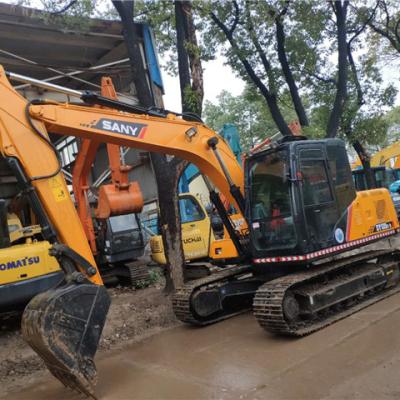 China Construction works Made in China Domestic San1y Few Working Hours SY135-9 Small Size Used Hydraulic Excavator for sale