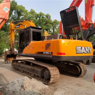 China Construction works China Made Domestic San1y Few Working Hours Used Mid Size Hydraulic Excavator SY365-9 for sale