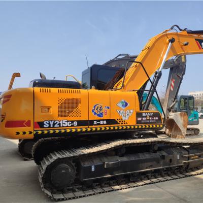 China Construction works Made in China Domestic San1y Few Working Hours SY 215-9 Medium Size Used Hydraulic Excavator for sale