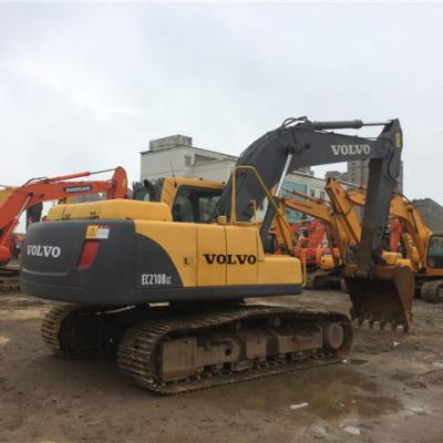 China Construction works Originally Built In Sweden Europe Midsize Volvo 210 EC 2017 Used Hydraulic Excavator for sale