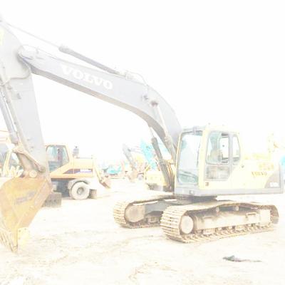 China Construction works Originally Built In Sweden Europe Midsize Volvo 210 EC 2017 Used Hydraulic Excavator for sale