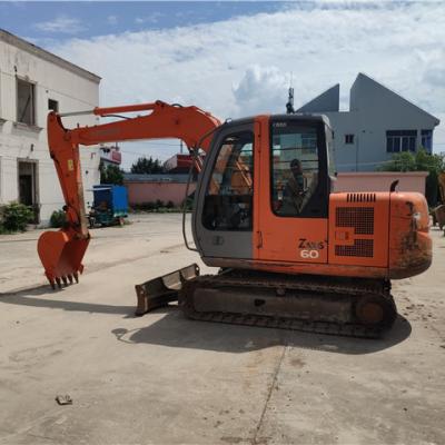 China Construction works Original built in Japan Hitachi 2017 ZAX60-2 small size used hydraulic excavator for sale