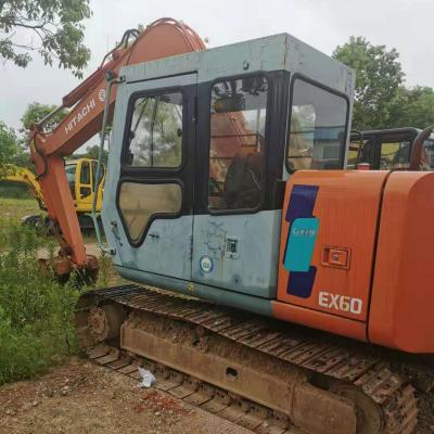 China Construction works Originally built in Japan Hitachi 2017 EX60-5 small size used hydraulic excavator for sale