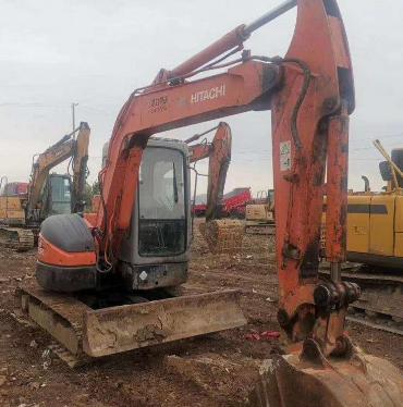 China Construction works Originally built in Japan Hitachi 2017 ZAX55 small size used hydraulic excavator for sale