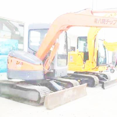 China Construction works Originally built in Japan Hitachi 2017 ZAX55 small size used old hydraulic excavator for sale