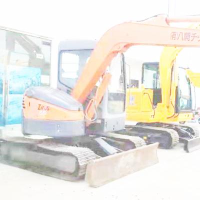 China Construction works Originally built in Japan Hitachi 2017 ZAX55 small size used hydraulic excavator for sale