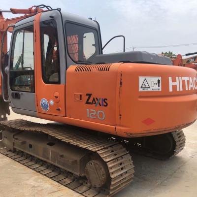 China Construction works original used crawler excavator hitachi used 1 ZAX120-6 in good condition for sale for sale