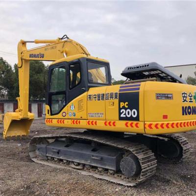 China Construction works Komastu international certificated all series used 200-7 excavator at low price all for mine for sale