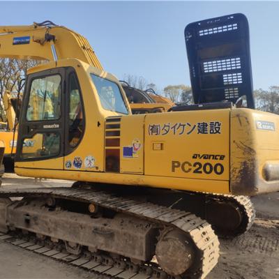 China Construction works Used Hydraulic Komastu 200-6 Crawler Crawler Excavator For Earth Digging for sale