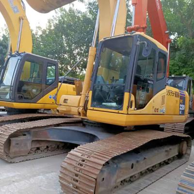 China Construction works Originally Made In Japan Komastu 220-8 Few Labor Hours Cheap Used Excavator Free Shipping for sale