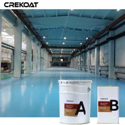 China Naadloze oppervlakken Epoxy water gebaseerde vloercoating voor farmaceutische cleanrooms Te koop