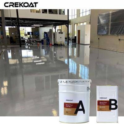 China Solventvrije zelfnivellerende vloer epoxy ideaal voor milieuvriendelijke fabrieken laboratoria Te koop