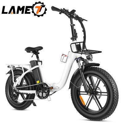 China Aluminum Alloy MI Drive 7-Speed MTB Fat Bike Off Road Mountain Bike Electric Suspension Snow Cruiser E Bike Folding Electric Motorcycle for sale