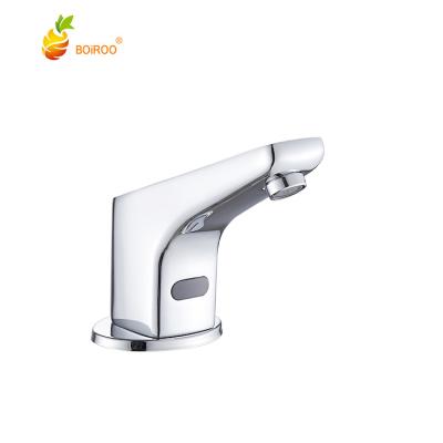 China 2022 Factory Supplier BOiROO Sense Taps Medium Modern Automatic Faucet Hot Sale Modern Touchless Sanitary Faucet for sale