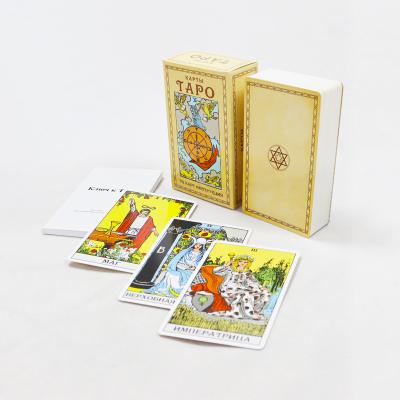 China Entretenimento Interior Cartões de Tarô em Caixa de Grade Impressão Personalizada Oracle para Jogos de Papel à venda